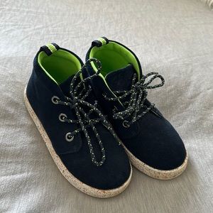 Toddler boy navy boots